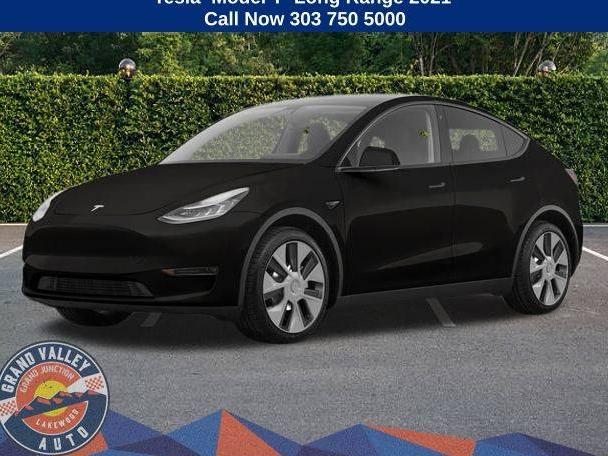 TESLA MODEL Y 2021 5YJYGDEE0MF118888 image